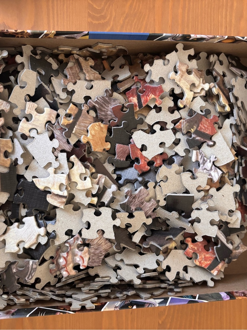 New York Puzzle Company "Lady Camembert" 500-Piece Jigsaw Puzzle - Brown/Beige - Picture 4 of 4